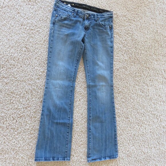 Rerock for Express Boot Cut Jeans, Size 8L - Picture 1 of 14